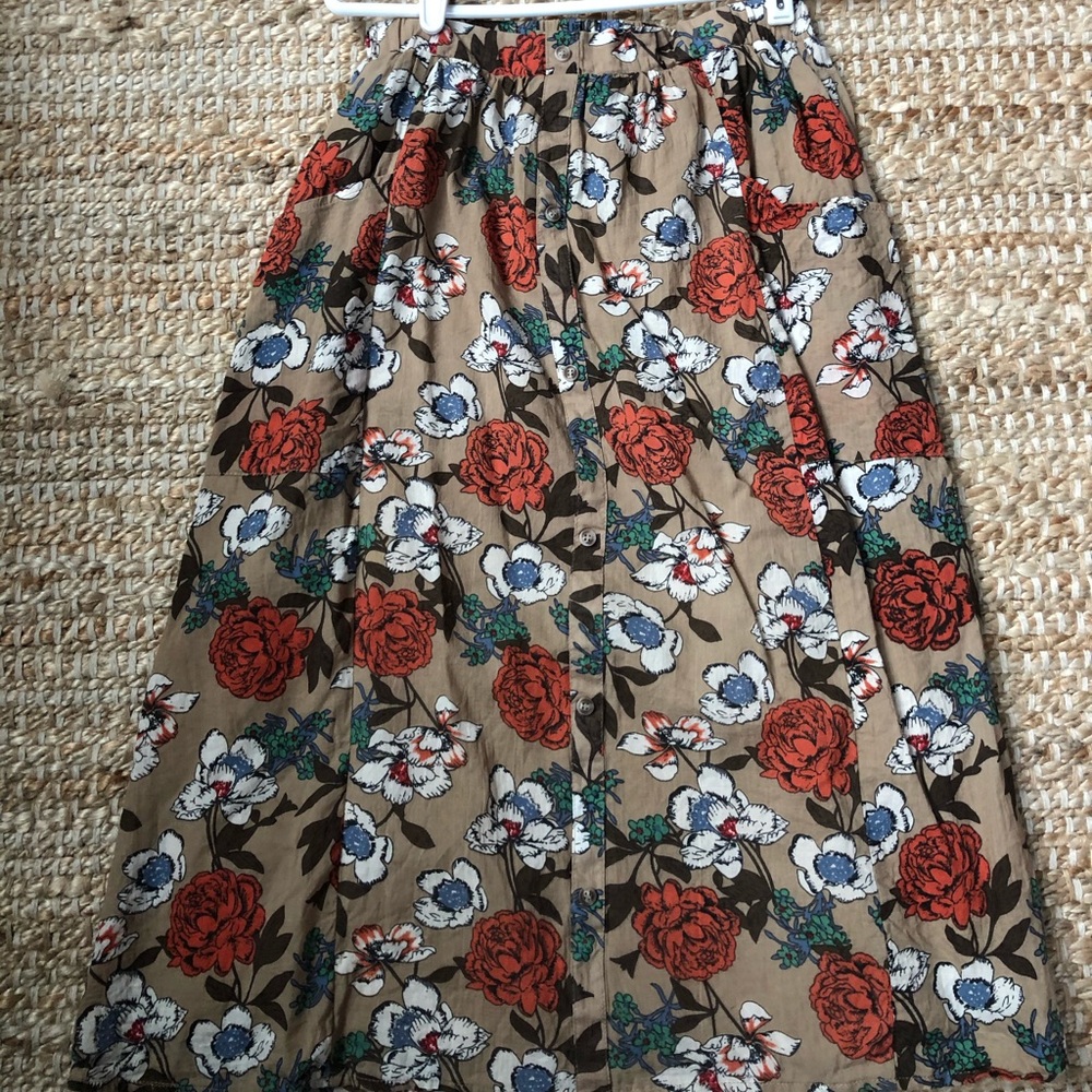 Floral Roolee Skirt